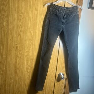 Hollister Women's Charcoal Skinny Jeans